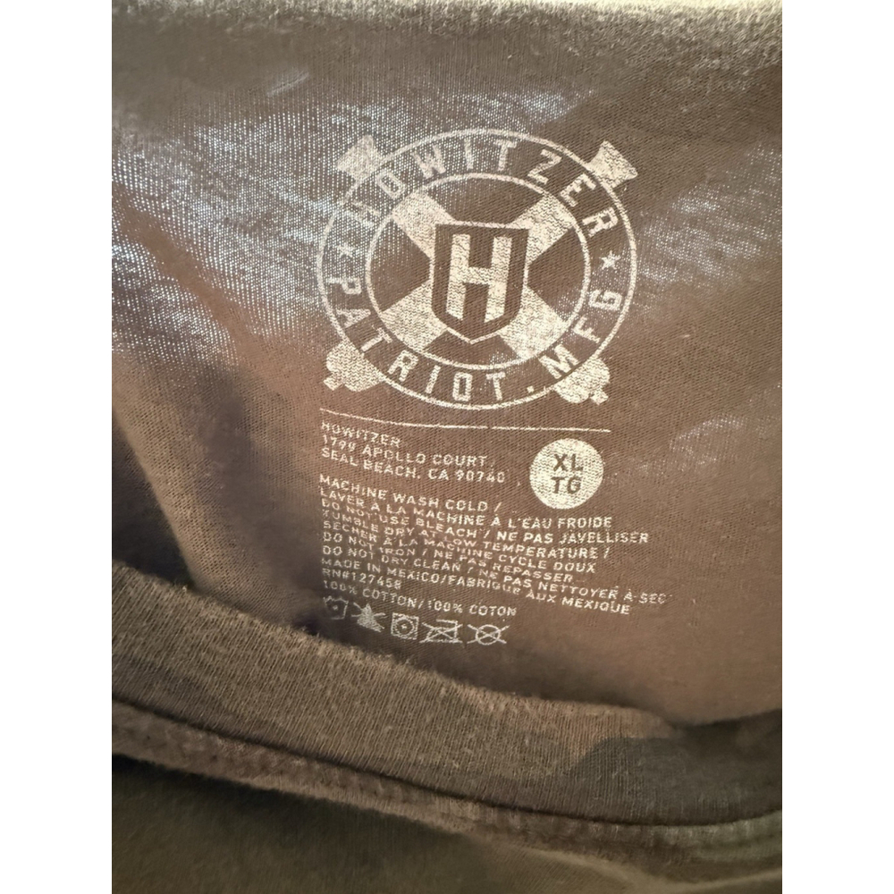 Howitzer Patriot MFG 1776 The Right To Bear Arms Infringed T Shirt Size XL Camo - Picture 8 of 9